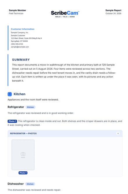 Bar Only report design