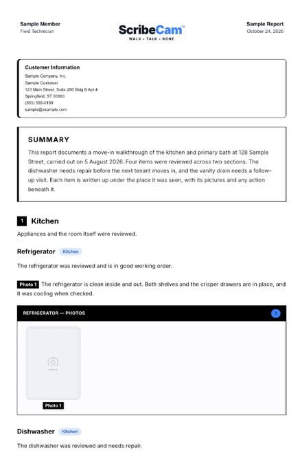 High Contrast report design