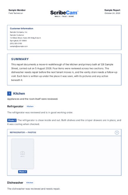 Ledger report design
