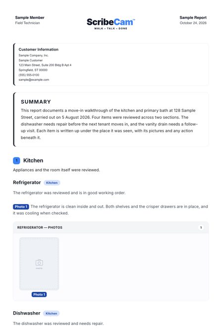 Mono Ink · White report design