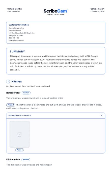 Rounded Outline report design