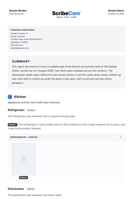 Slate report design