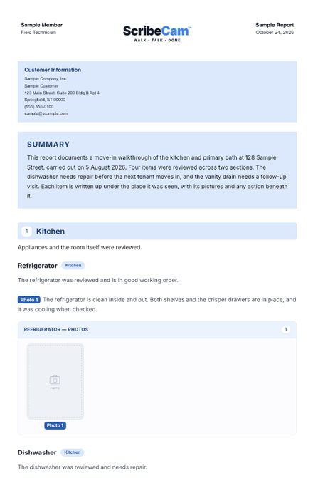 Soft Banner report design