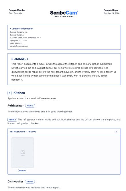 Square Outline report design