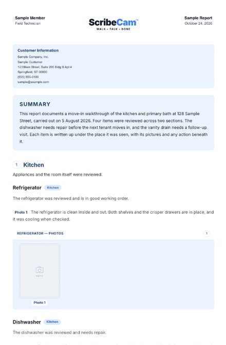 Tinted Cards report design